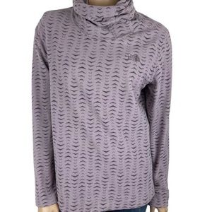 THE NORTH FACE NOVELTY GLACIER PULLOVER || Rabbit Grey Arrows Jacquard | Small